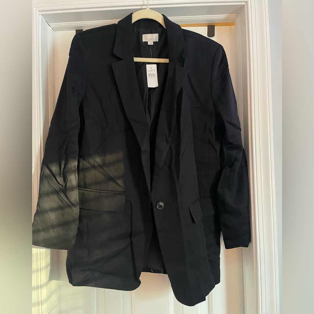 black Loft blazer NWT